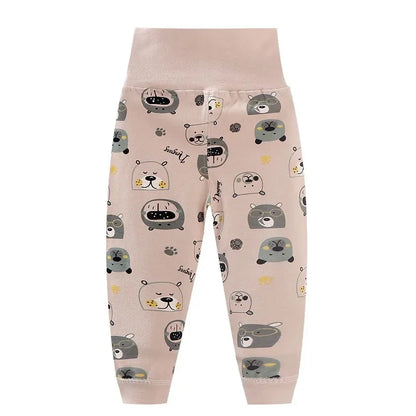 Cartoon High Waist Autumn Trouser