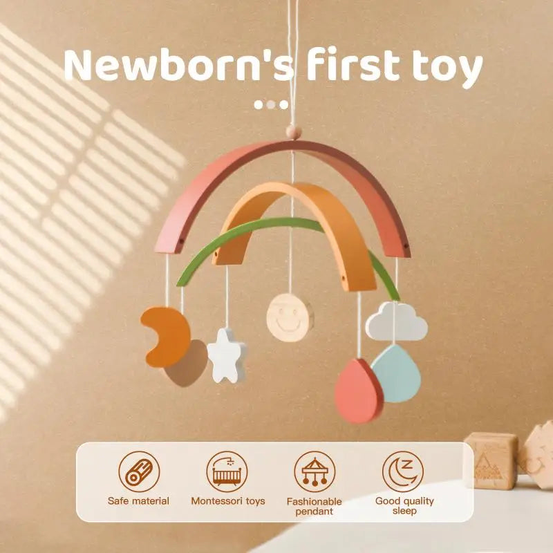 Rainbow Mobile Hanger Crib
