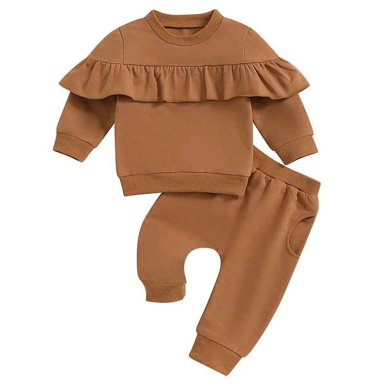 2 Piece Set Autumn Baby Girl Outfits