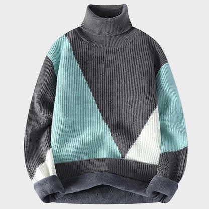 Turtleneck Sweater Fleece Pullovers