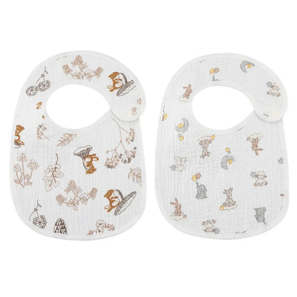 2 Piece Waterproof Bandana Bib