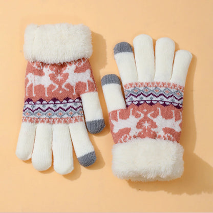 Knitted Acrylic Gloves