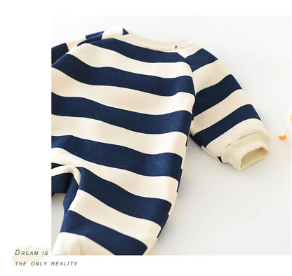 Embroidered Baby Bear Jumpsuit