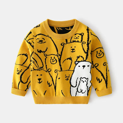 Kitty Cartoon Sweater