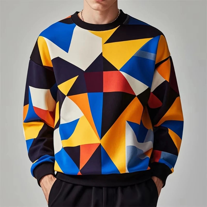 Pullover Sweatshirt Geometry