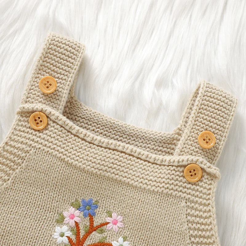 Floral Embroidered Bodysuit