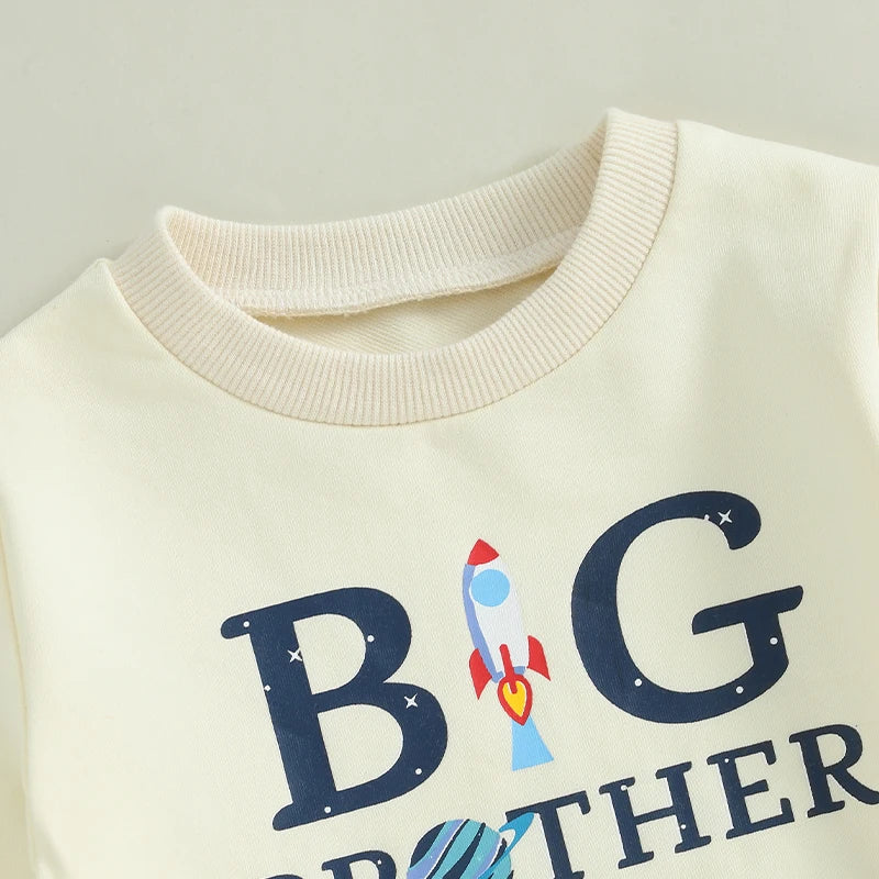 2 Piece Set Rocket Sweatshirt with Sweatpants