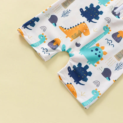 Cartoon Dinosaur Swimsuit