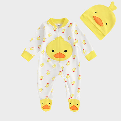 2 Piece Duck Jumpsuit