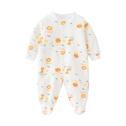 Thin Harem Sunflower Crawling Jumpsuit