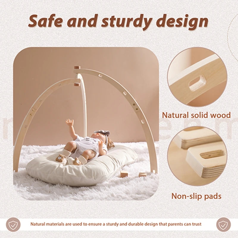 Wooden Baby Play Gym