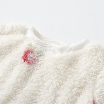 2 Piece Fluffy Winter Fleece Set