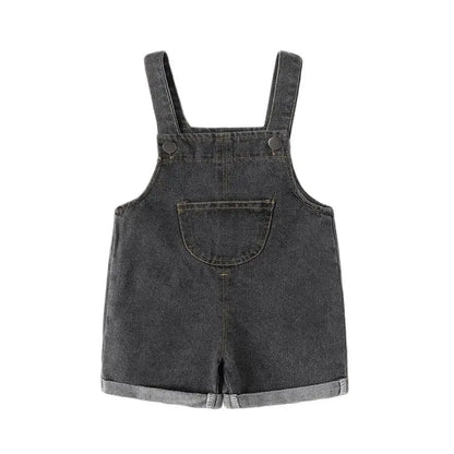 Denim Overall Romper