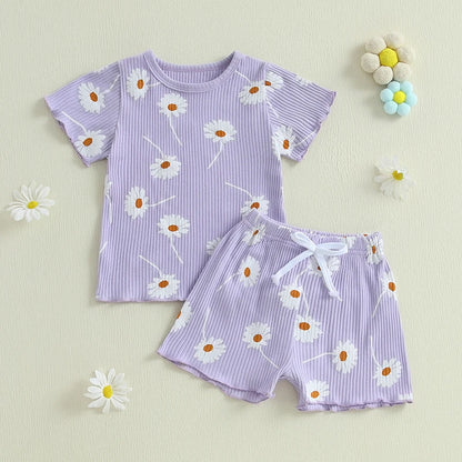 2 Piece Floral Outfit