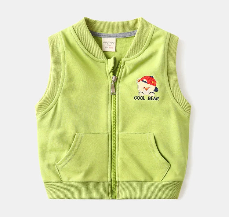 Bear Waistcoat Sleeveless Vest