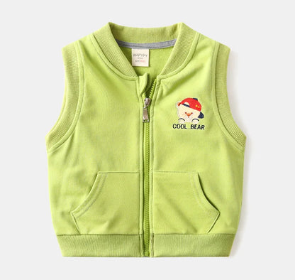 Bear Waistcoat Sleeveless Vest