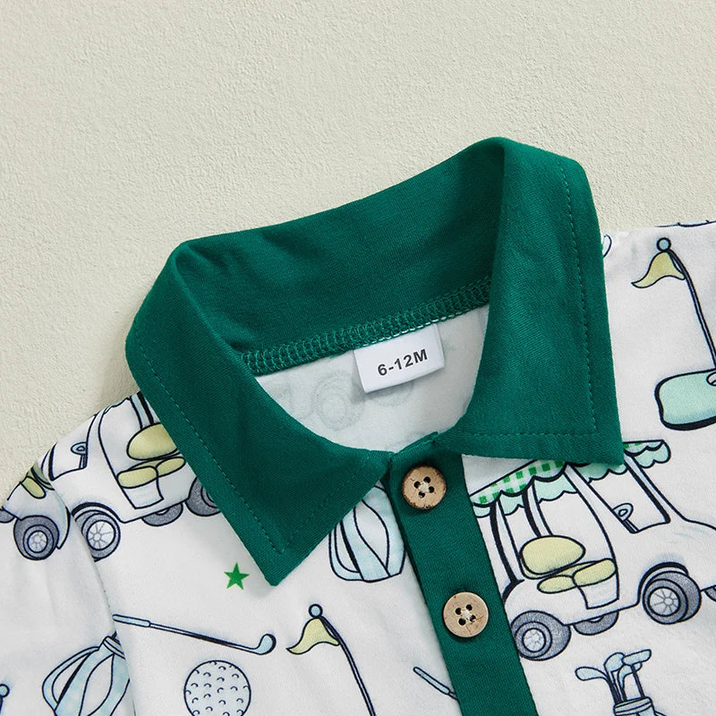 2 Piece Golf Set Summer Outfits Suit