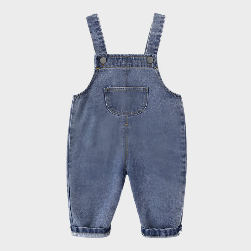 Denim Overall Romper
