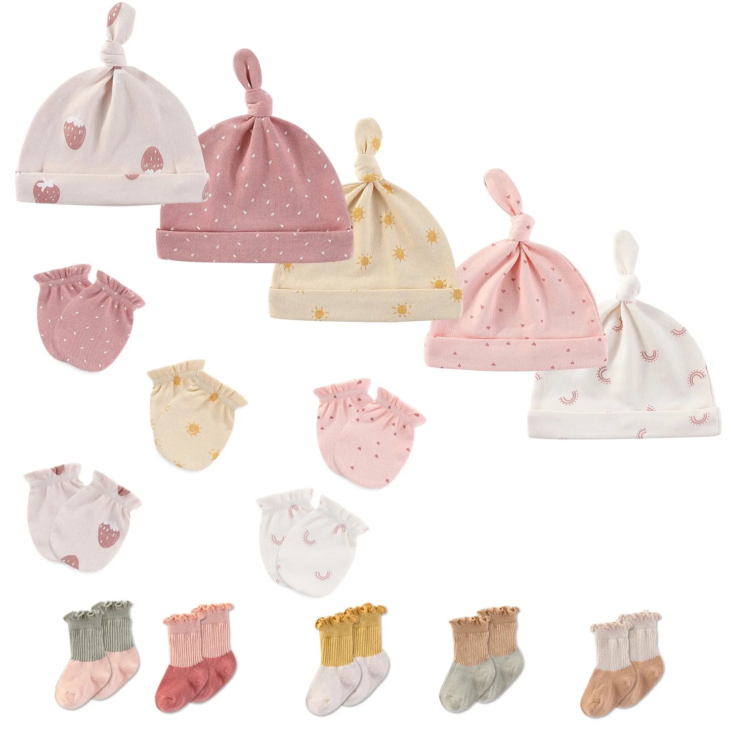 15 Pieces Newborn Hospital Set
