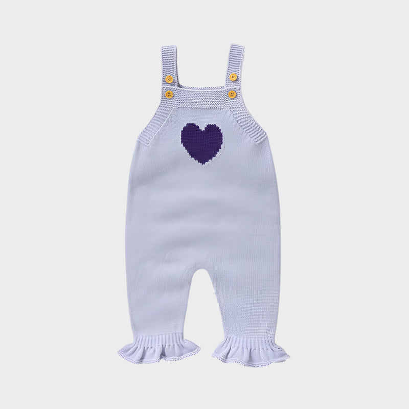 Sweet Heart-Shaped Jumpsuit