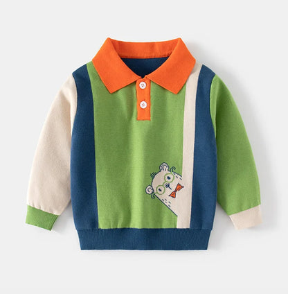 Workmanship™ Block Cartoon Sweater