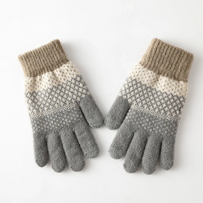 Knitted Acrylic Gloves