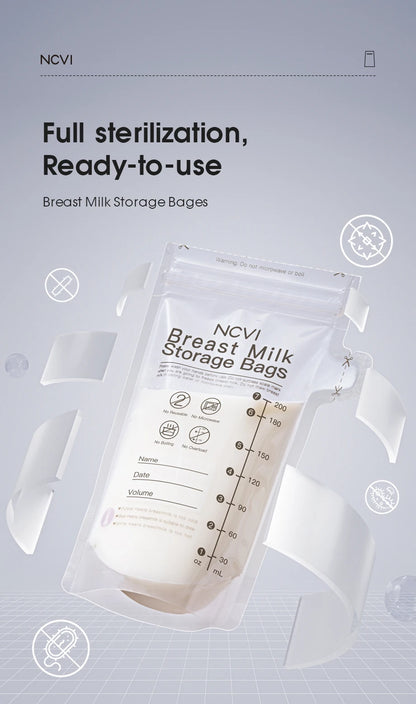 NCVI™ Breastmilk Storage Bags