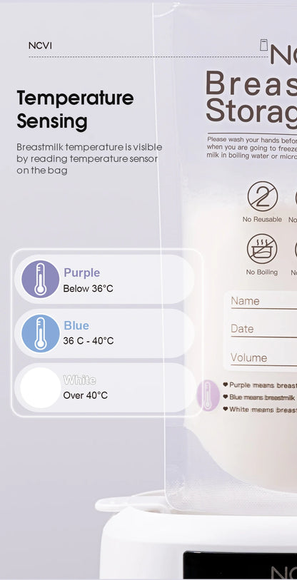 NCVI™ Breastmilk Storage Bags