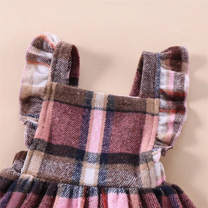 Fly Sleeve Christmas Dress