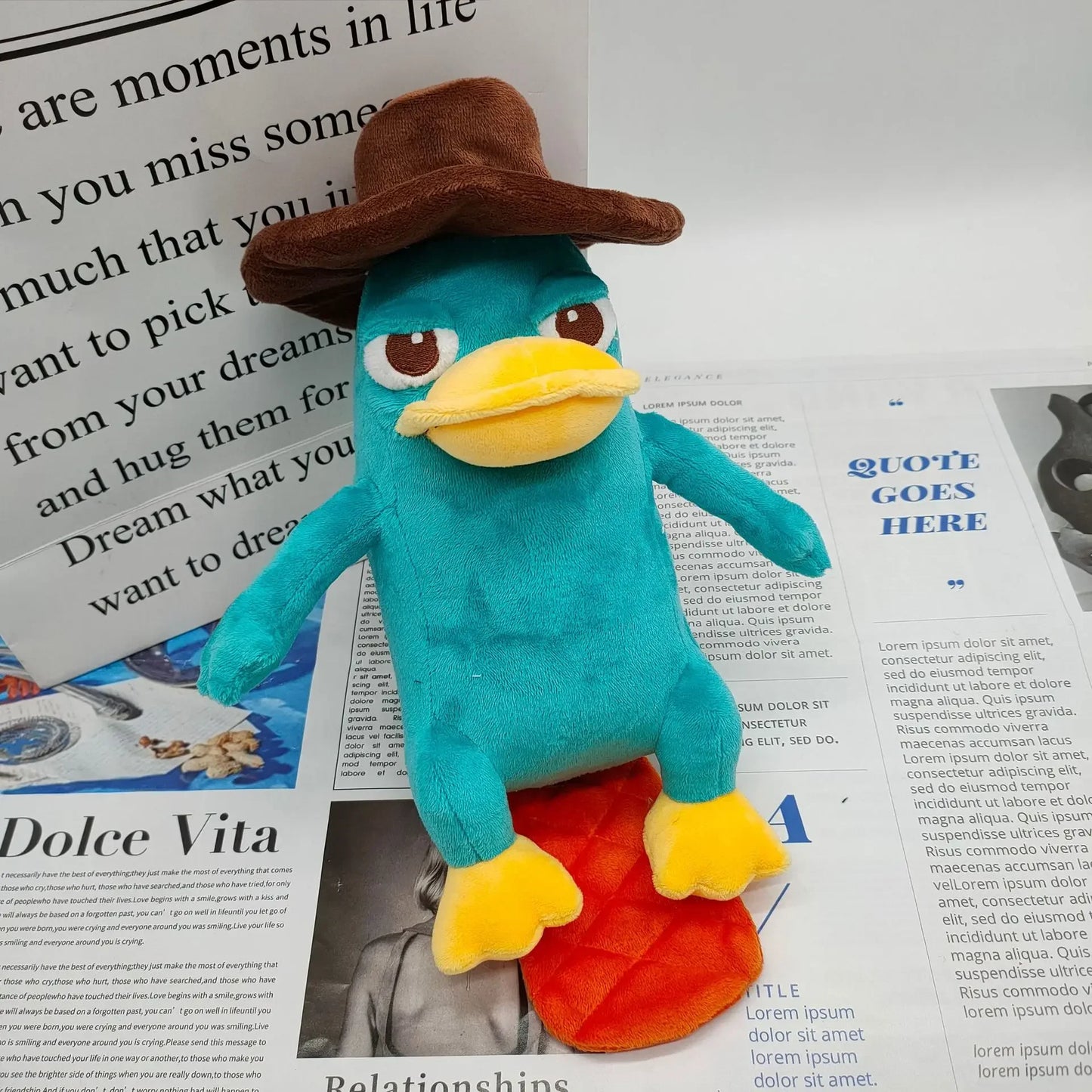 Perry The Platypus Plush