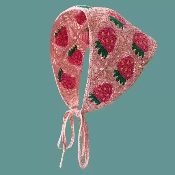 Handmade Crochet Triangle Headband