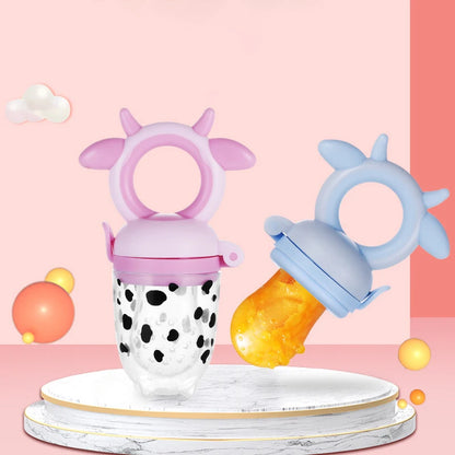 Tétine en silicone pour bébé avec alimentation aux fruits