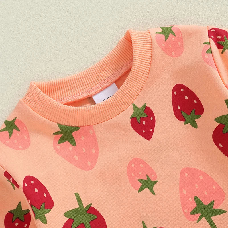 2 Piece Strawberry Outfit
