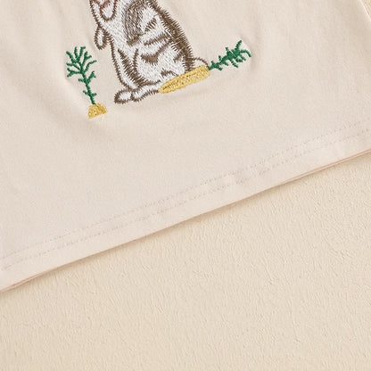 2 Piece Overall Bunny Outfit