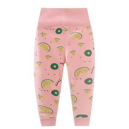 Cartoon High Waist Autumn Trouser