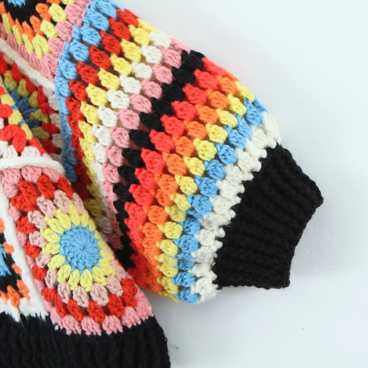 Long Sleeve Knitted Retro Sweater