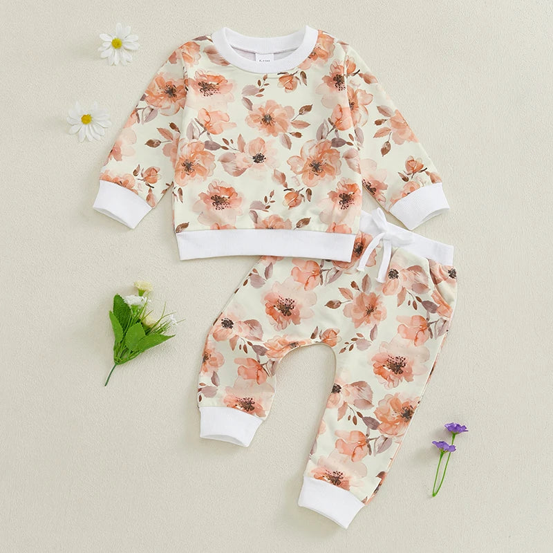 2 Piece Floral Set