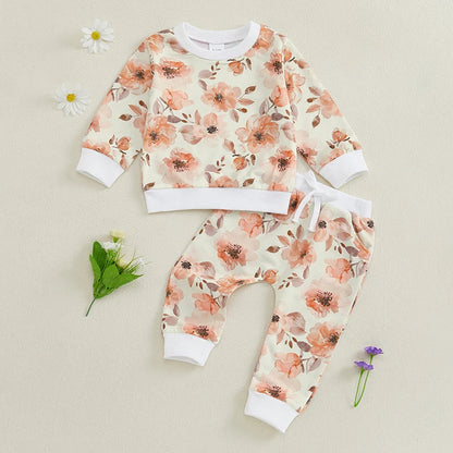 2 Piece Floral Set