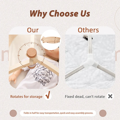 Wooden Baby Play Gym