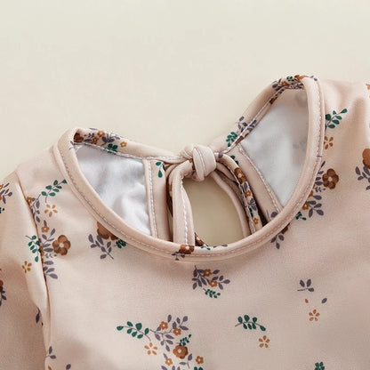 Floral Ruffle Swimwear