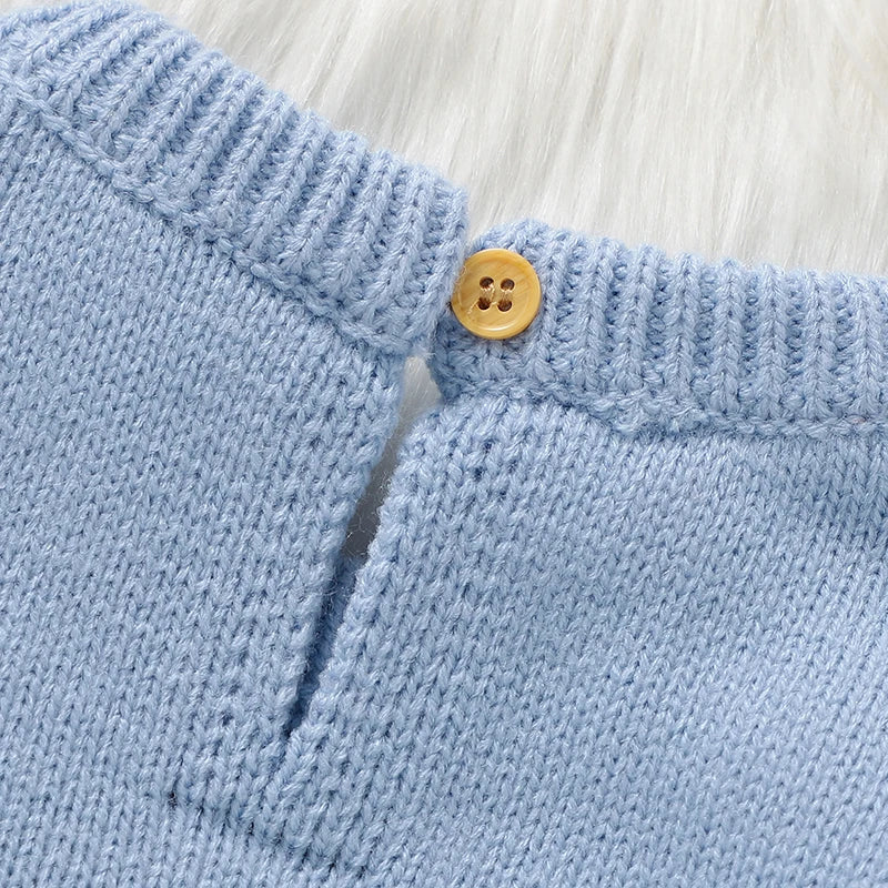 O-neck Knitted Jumpsuit