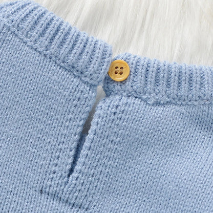 O-neck Knitted Jumpsuit