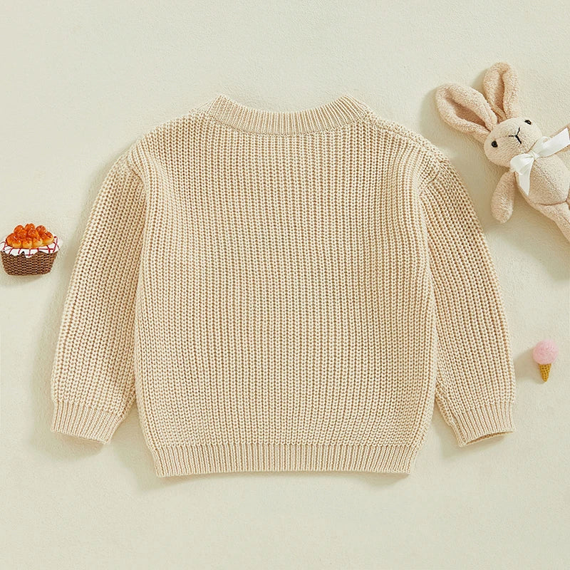 Pull brodé Joyeuses Pâques