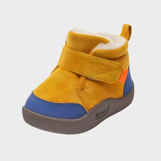 Baby Boots for Infant Toddler Boys Girls Ankle Warm Suede Plush Lining