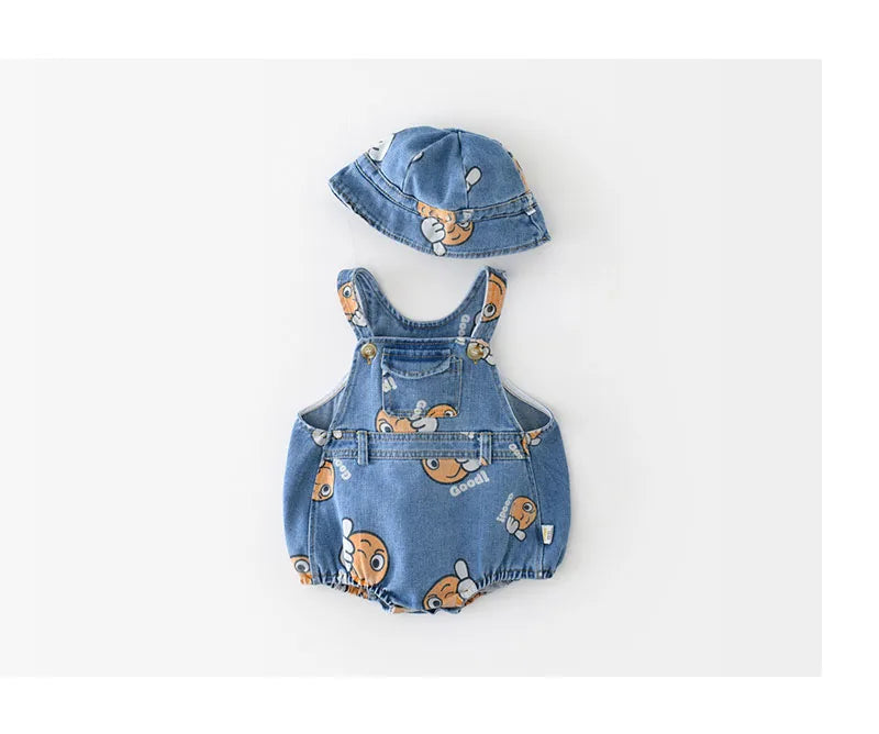 2 Piece Denim Summer Outfit