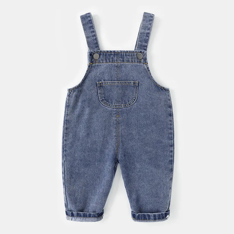 Denim Overall Romper