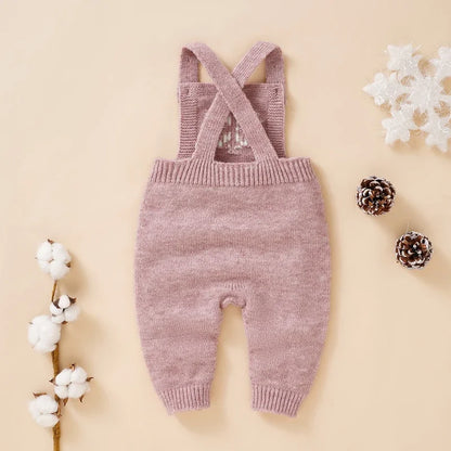 Snowflakes Overall Jumpsuit