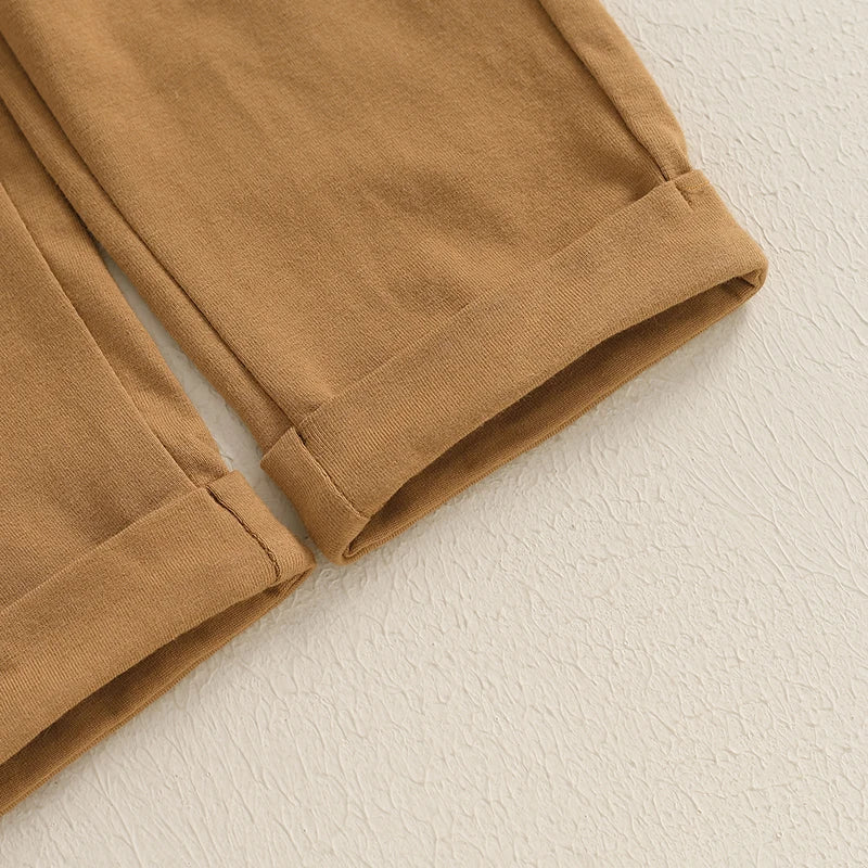 2 Piece Set Bowtie Turn-Down Collar Long Sleeve Set