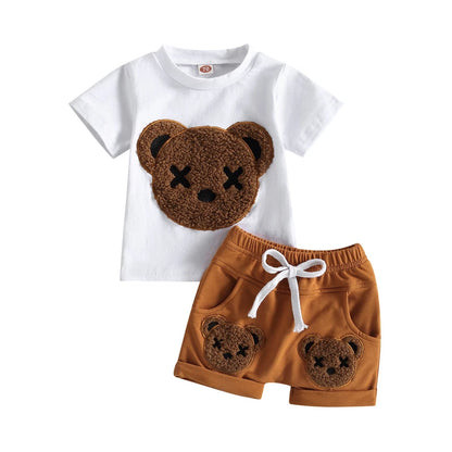 2 Piece Embroidered Casual