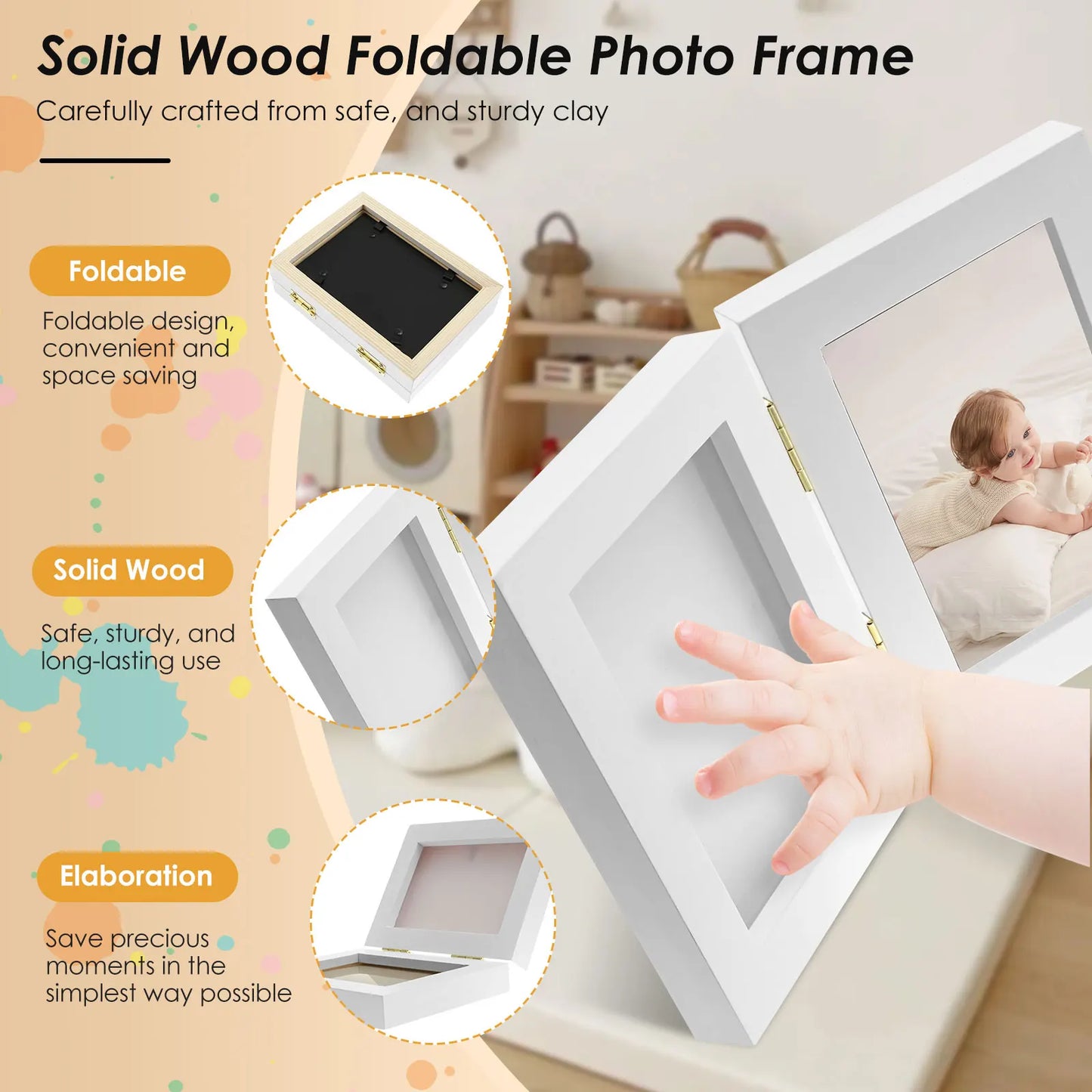 Personalized Baby Hand and Footprint Kit